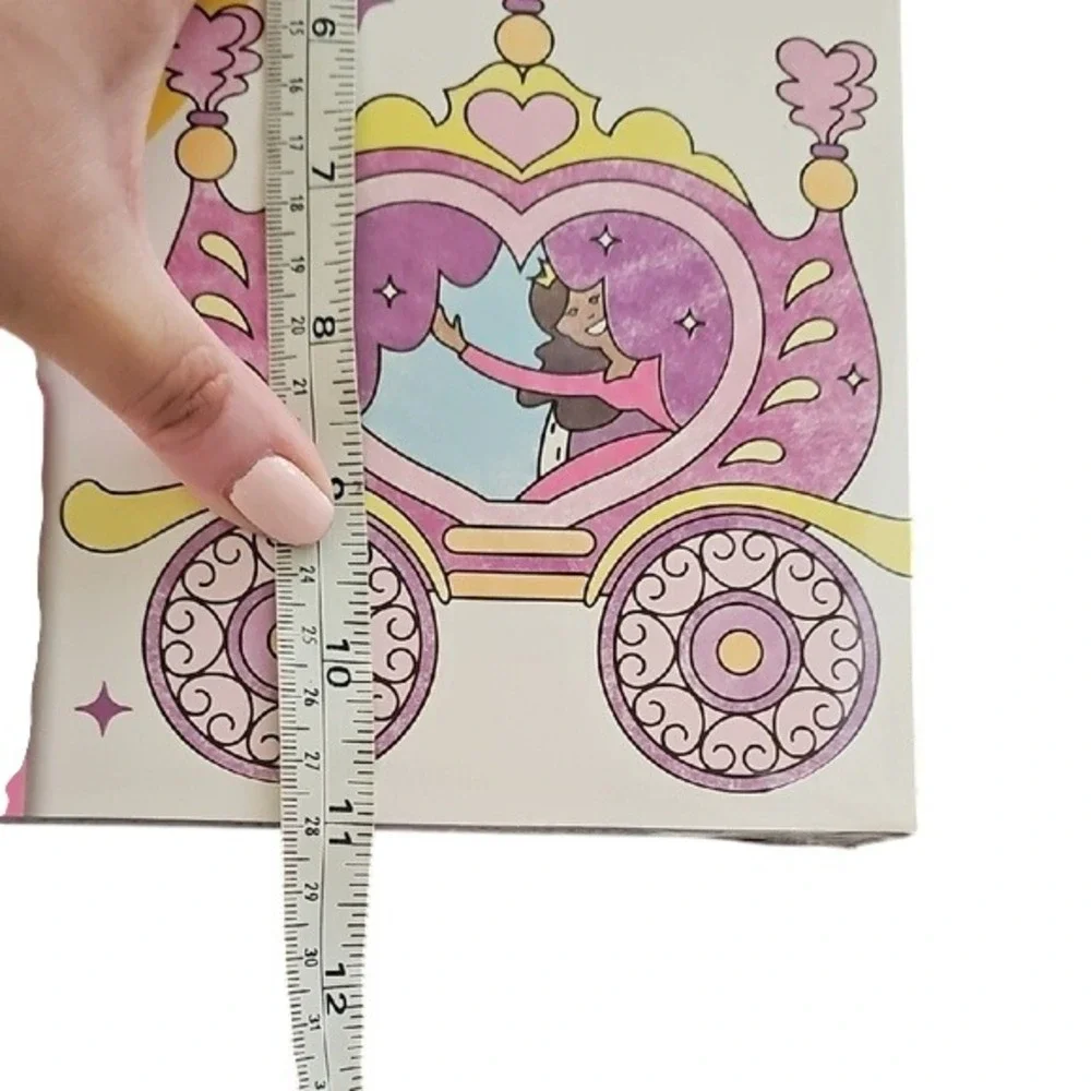 Melissa & Doug Jumbo Princess Fairy Coloring Pad 50 Pictures New